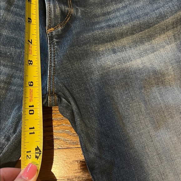 DRIFTWOOD Classic Fit Jeans with peach Floral Embroidery, EUC, 30 - Picture 12 of 12